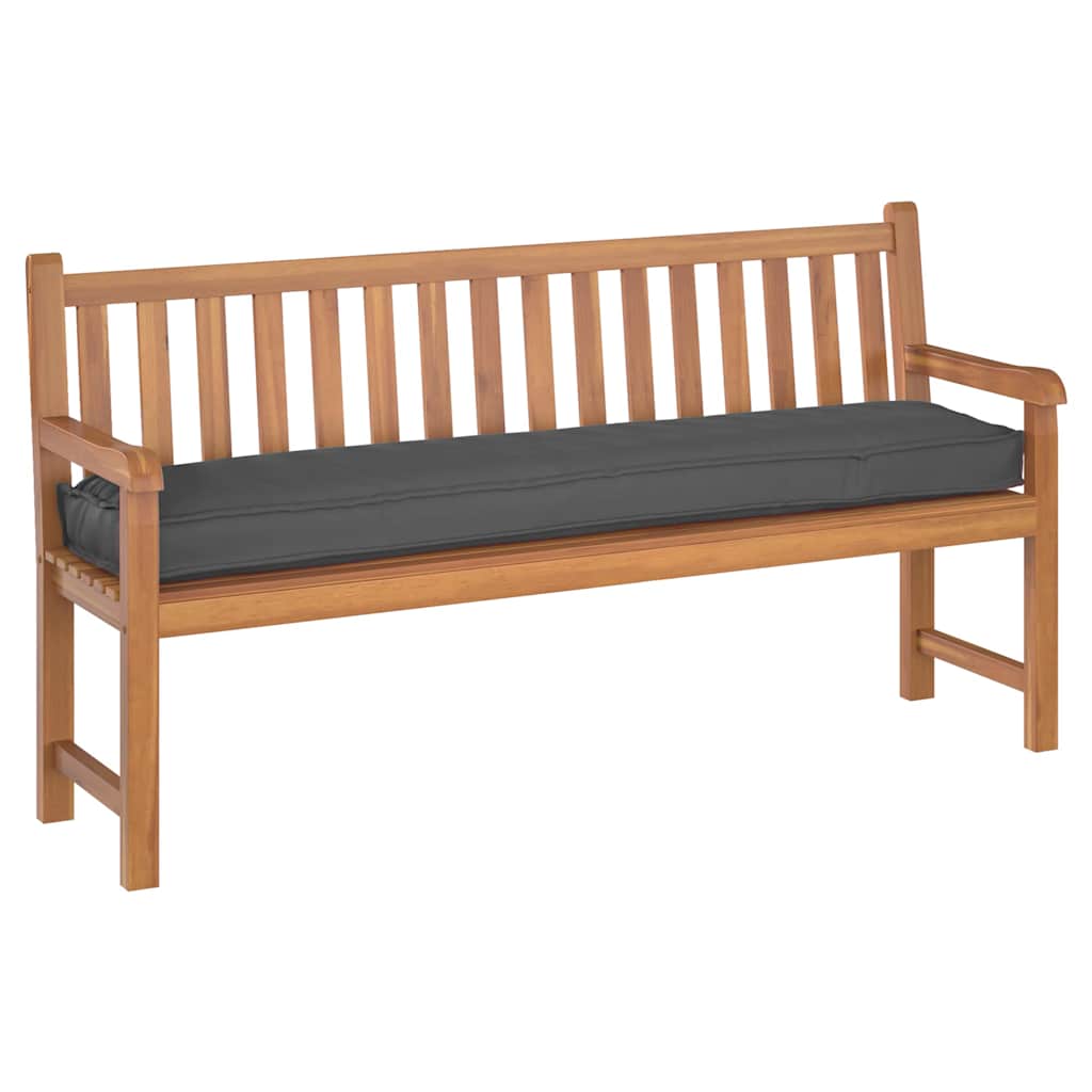 Juego de Cojines para Palets 2 pcs Antracita 180 x 40 x 8 cm