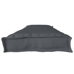 Juego de Cojines para Palets 2 pcs Antracita 180 x 40 x 8 cm