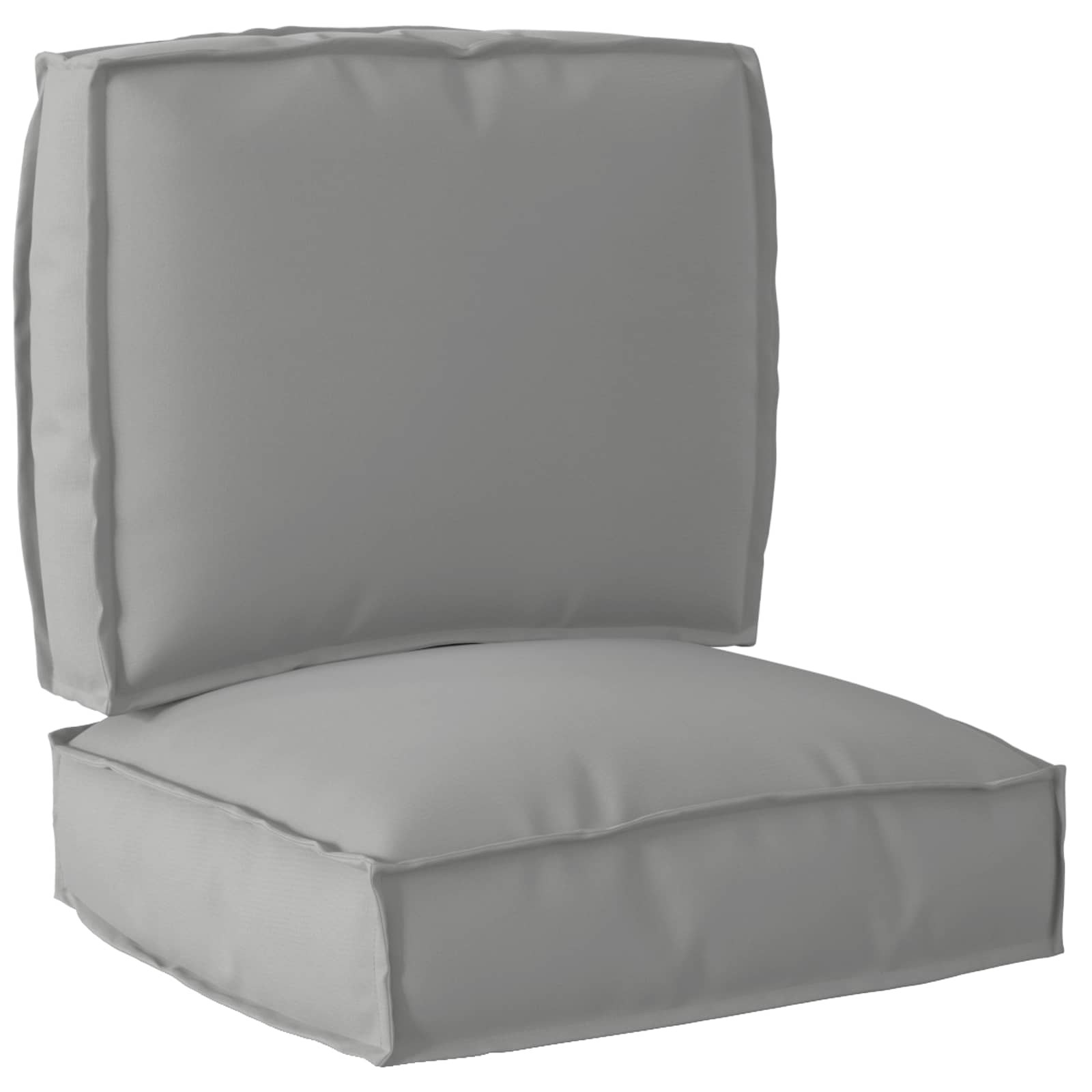 Pallet Cushion Set 2 pcs Beige Oxford Fabric