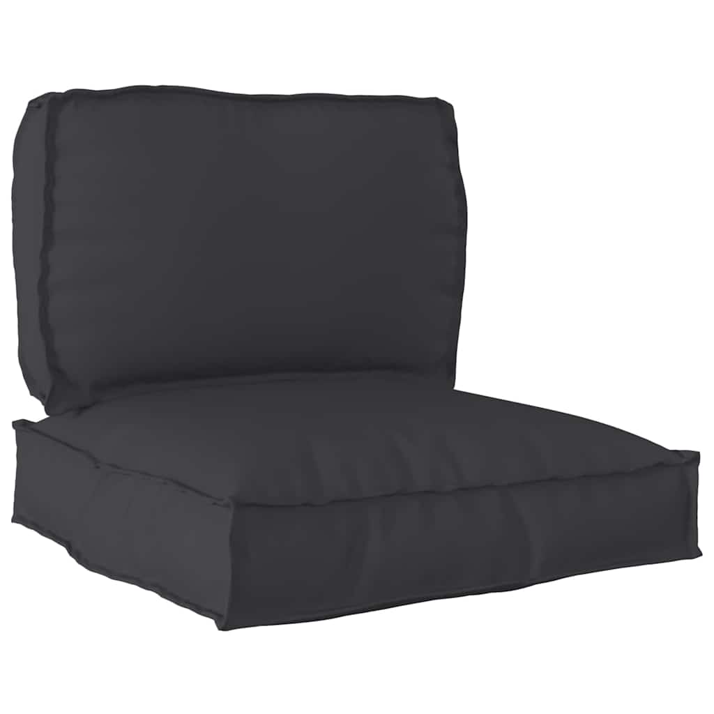 Pallet Cushion Set 2 pcs Anthracite Oxford Fabric