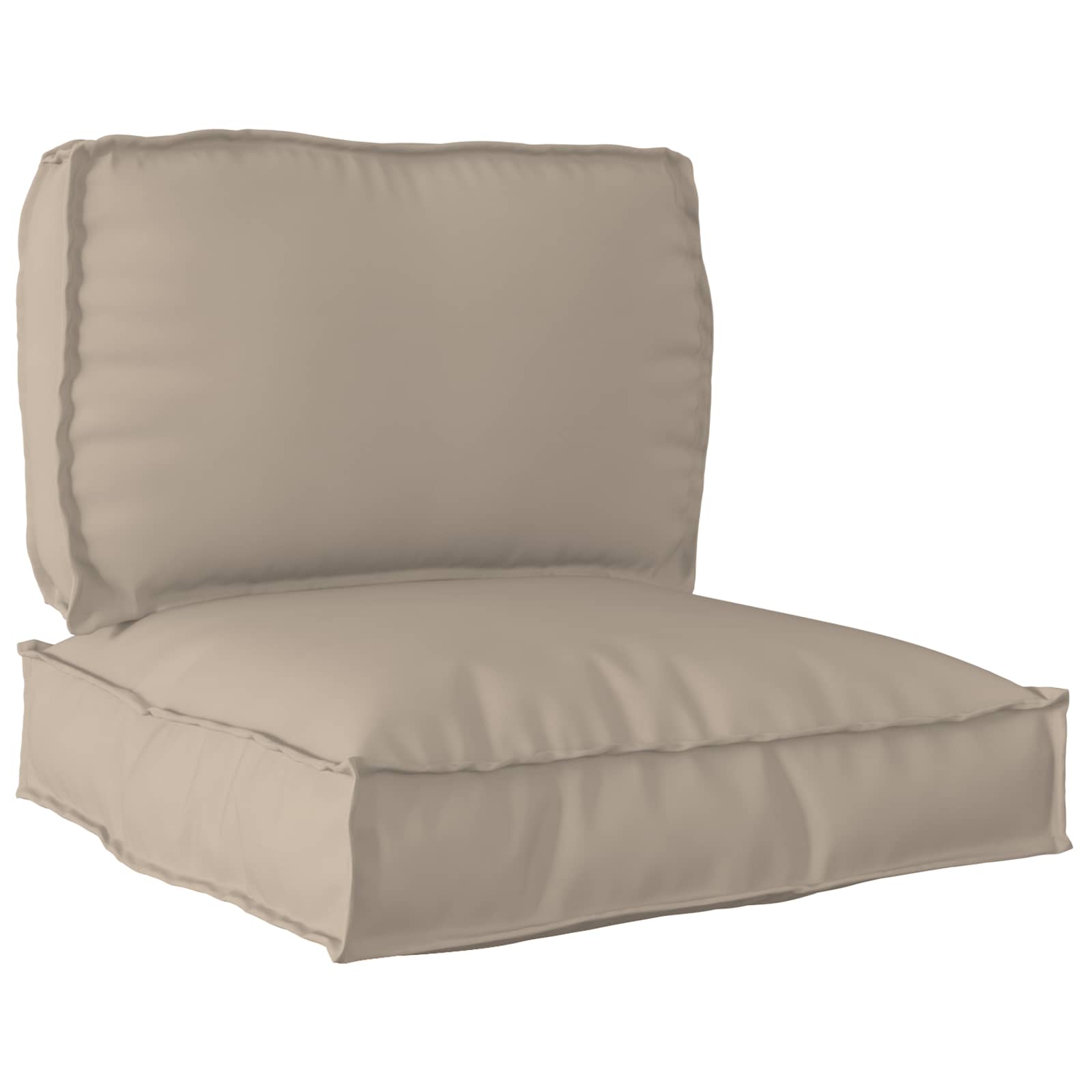Pallet Cushion Set 2 pcs Anthracite Oxford Fabric