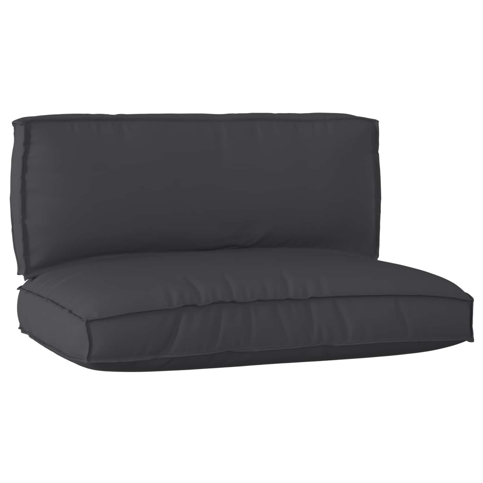 Pallet Cushion Set 2 pcs Anthracite Oxford Fabric