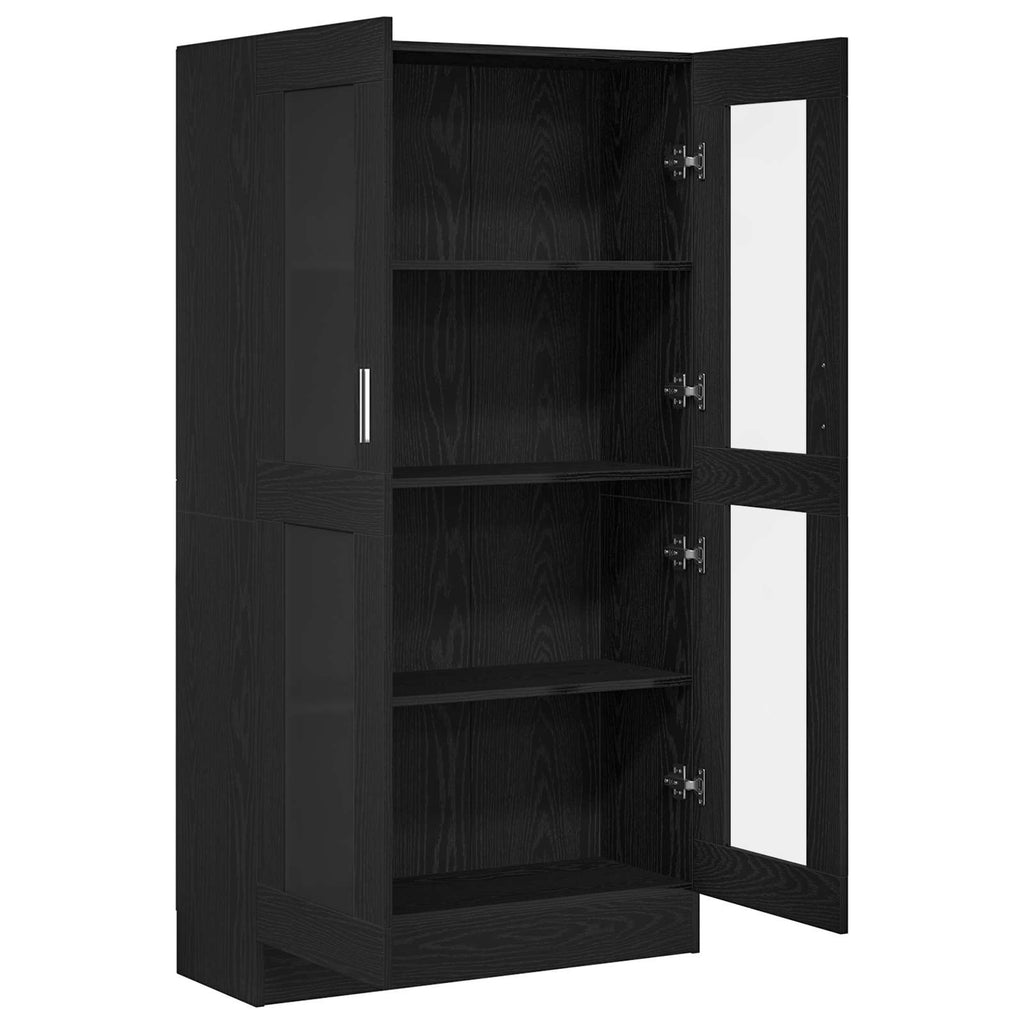 Librería Roble Negro 82,5 x 30,5 x 150 cm Madera de ingeniería