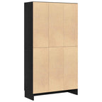 Librería Roble Negro 82,5 x 30,5 x 150 cm Madera de ingeniería