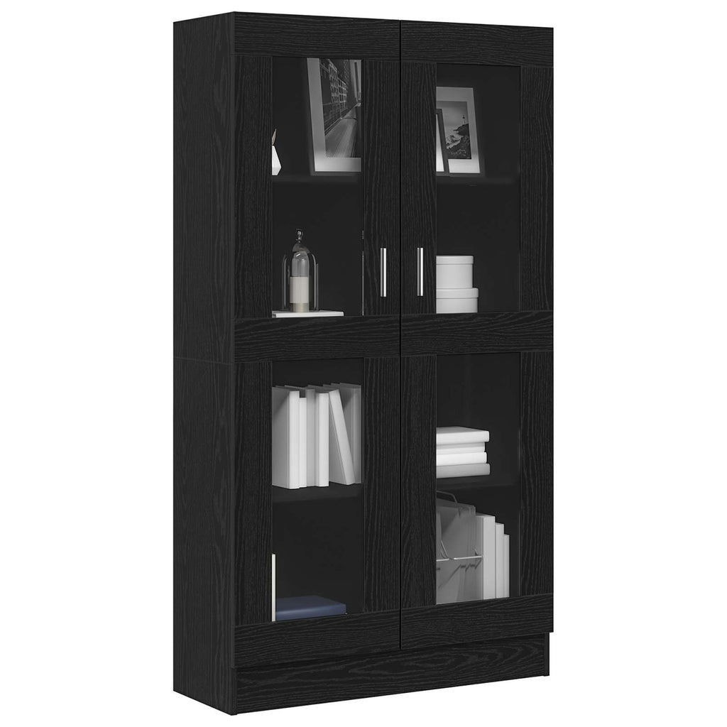 Librería Roble Negro 82,5 x 30,5 x 150 cm Madera de ingeniería