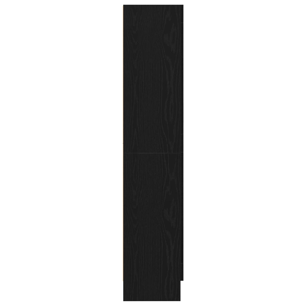Librería Roble Negro 82,5 x 30,5 x 150 cm Madera de ingeniería