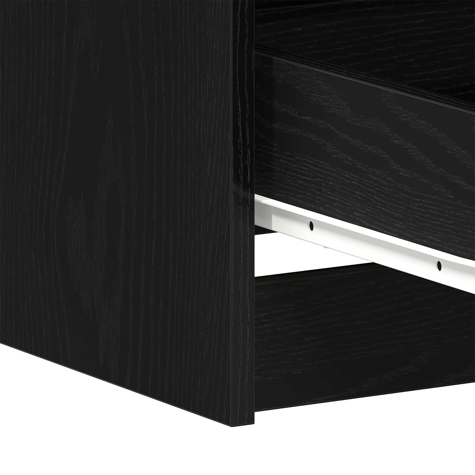 Escritorio Roble Negro 140 x 50 x 76 cm Madera de ingeniería