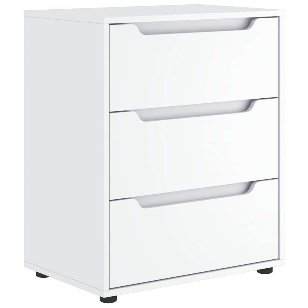 Aparador VISNES blanco 60x40x73 cm madera de ingeniería