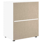 Aparador VISNES blanco 60x40x73 cm madera de ingeniería