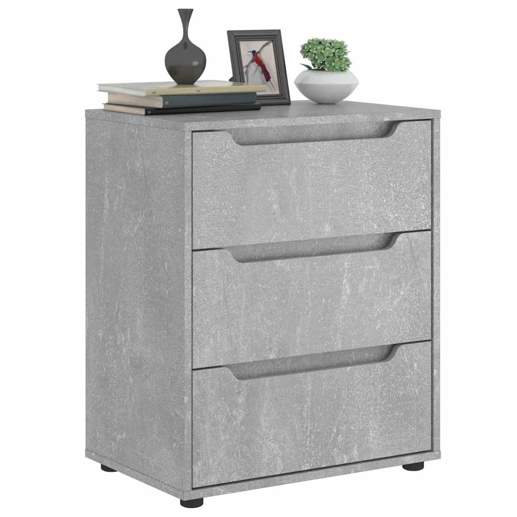 VISNES Sideboard white 60x40x73 cm engineered wood