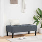 Banco com Almofada Amarelo 113 x 57 x 39 cm Veludo