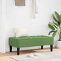 Banco com Almofada Amarelo 113 x 57 x 39 cm Veludo