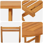 Conjunto bistro 3 pcs Aceite Natural Madera de Acacia Sólida