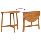 Conjunto bistro 3 pcs Aceite Natural Madera de Acacia Sólida