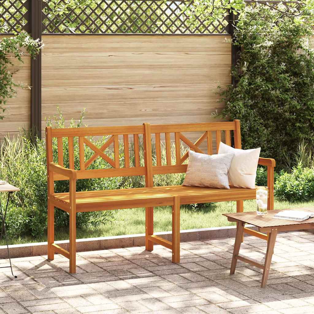 Banco de exterior Natural 110 x 55,5 x 90 cm