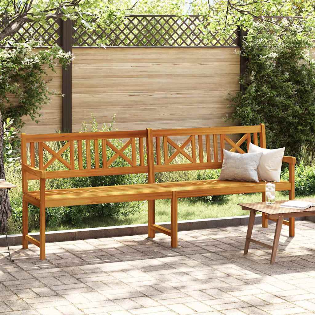 Banco de exterior Natural 110 x 55,5 x 90 cm