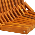 Silla 2 pcs Marrón 69 x 56 x 84 cm Madera de Acacia Sólida