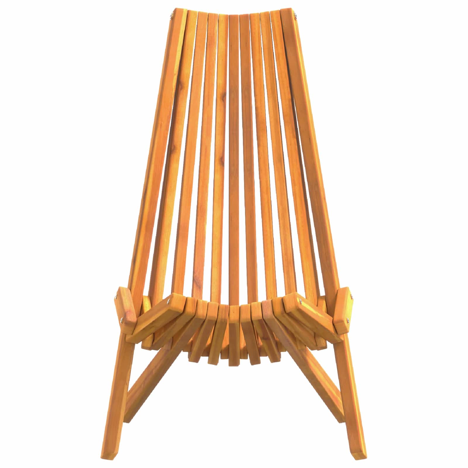 Silla 2 pcs Marrón 69 x 56 x 84 cm Madera de Acacia Sólida