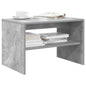Mueble de TV madera contrachapada gris hormigón 80x40x40 cm