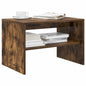 Mueble de TV madera contrachapada gris hormigón 80x40x40 cm