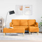 Conjunto de Sofá 2 pçs Cinzento Nuvem 173 x 131 x 67 cm Poliéster