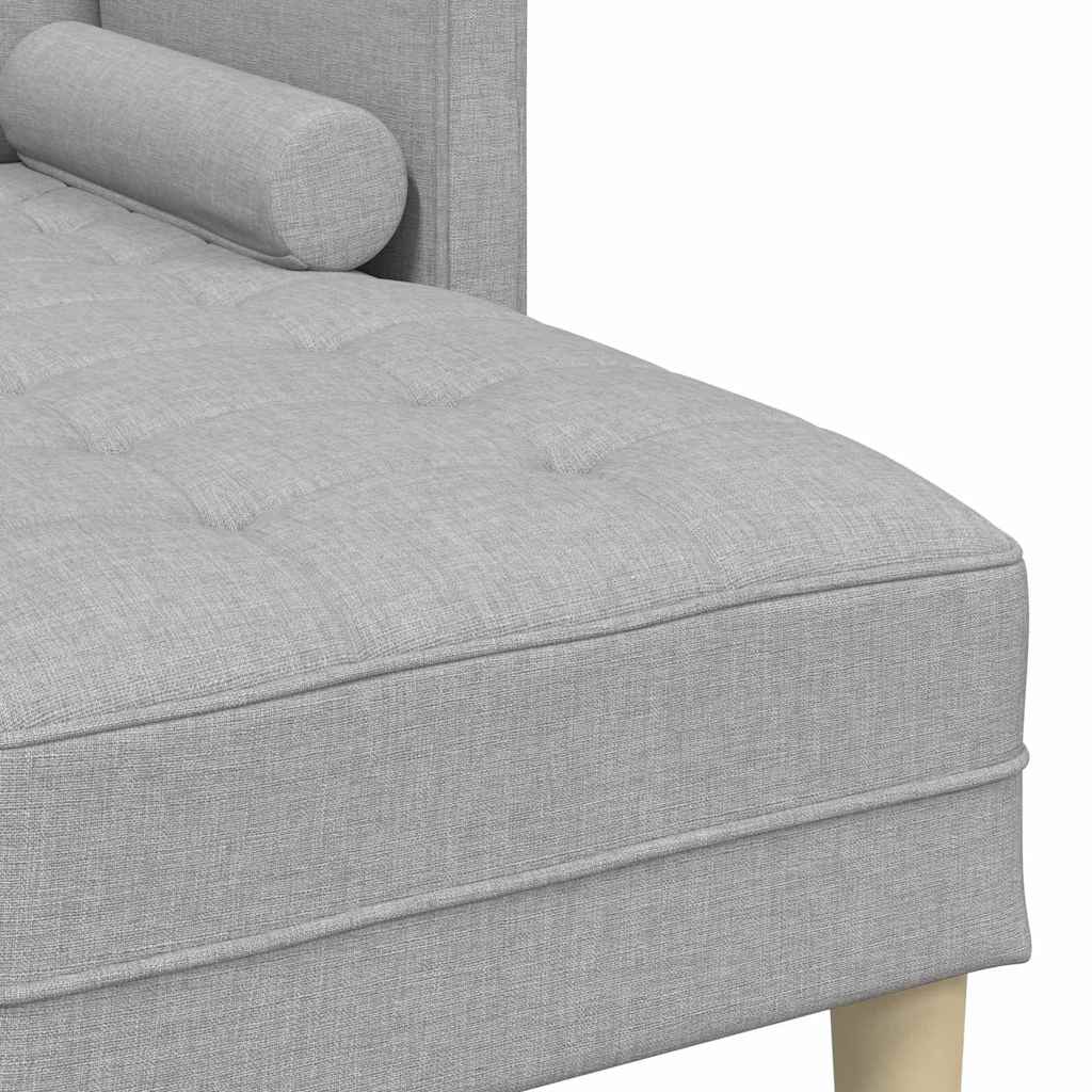 Juego de Sofá 2 pcs Gris Nube 173 x 131 x 67 cm Poliéster