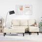 Conjunto de Sofá 2 pçs Cinzento Nuvem 173 x 131 x 67 cm Poliéster
