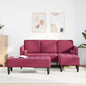 Sofa Set with Cushion 2 pcs Yellow Polyester