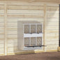 6-compartment galvanized nest box for hens