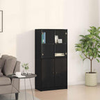 Aparador alto Roble Negro 68 x 37 x 142 cm