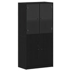 Aparador alto Roble Negro 68 x 37 x 142 cm