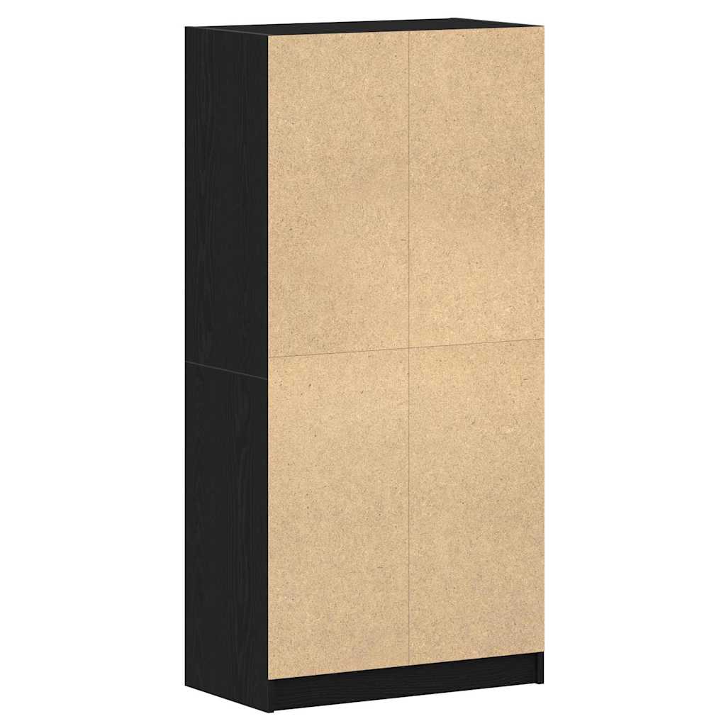 Aparador alto Roble Negro 68 x 37 x 142 cm