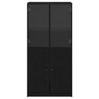Aparador alto Roble Negro 68 x 37 x 142 cm