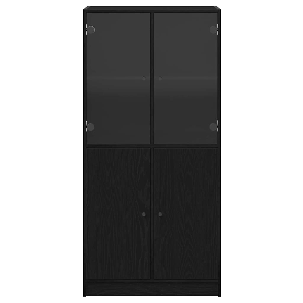 Aparador alto Roble Negro 68 x 37 x 142 cm
