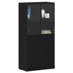 Aparador alto Roble Negro 68 x 37 x 142 cm