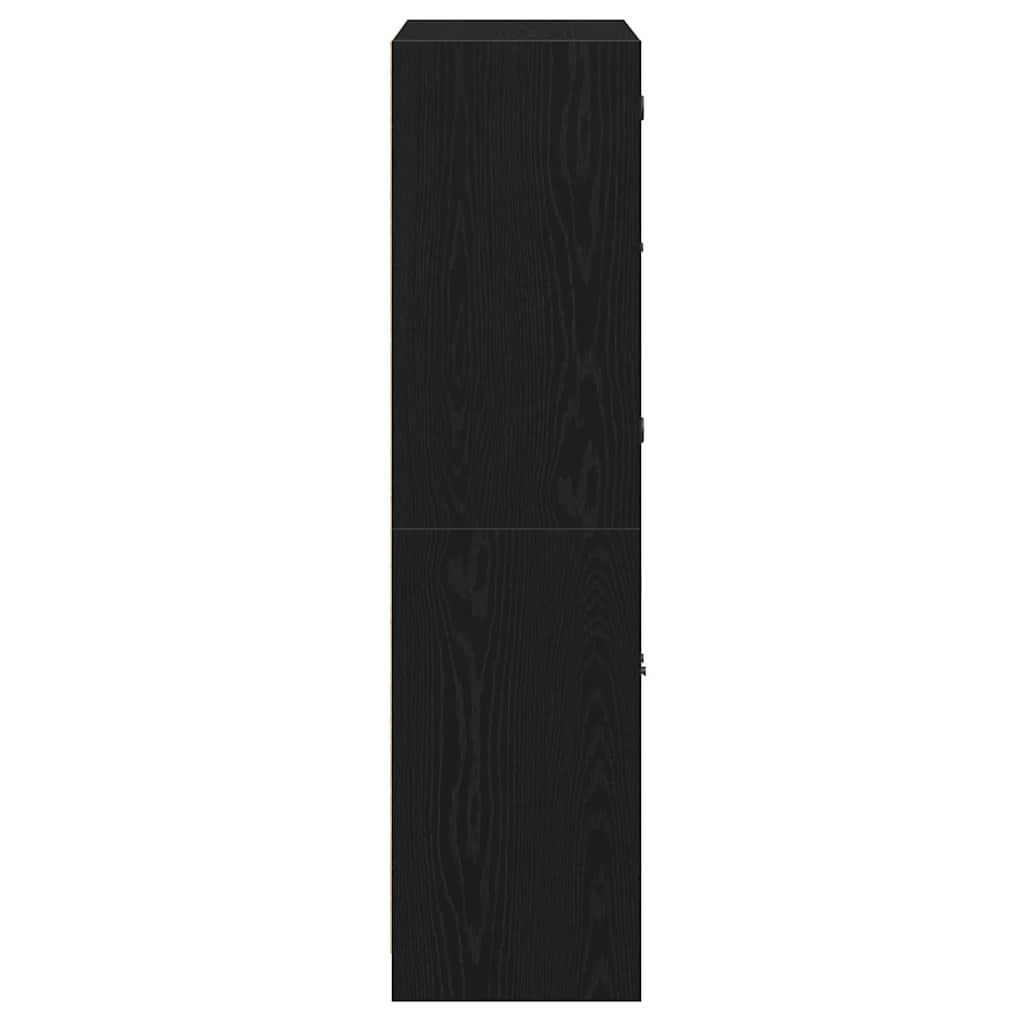 Aparador alto Roble Negro 68 x 37 x 142 cm