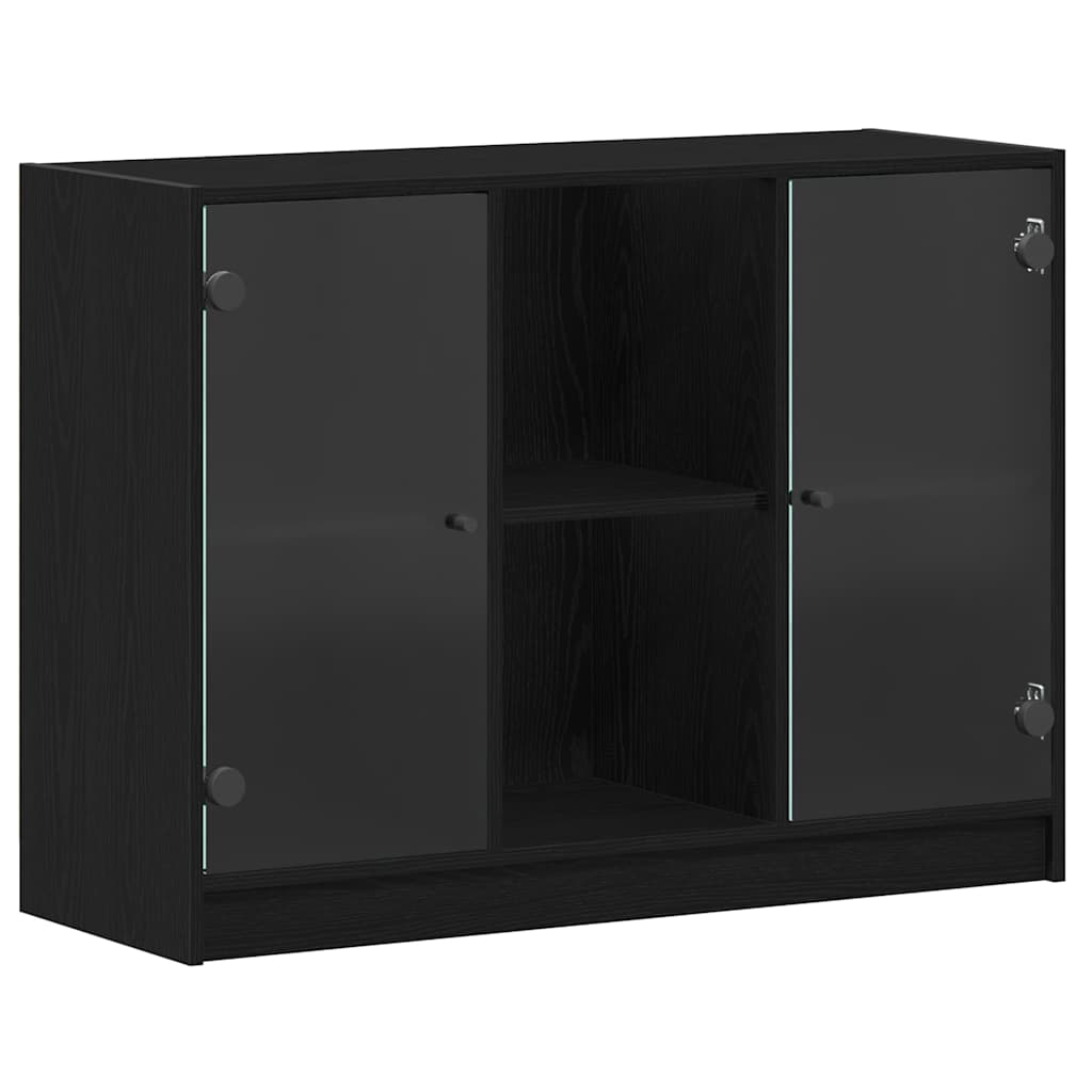 Aparador Roble Negro 100 x 37 x 75.5 cm