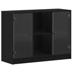 Aparador Roble Negro 100 x 37 x 75.5 cm