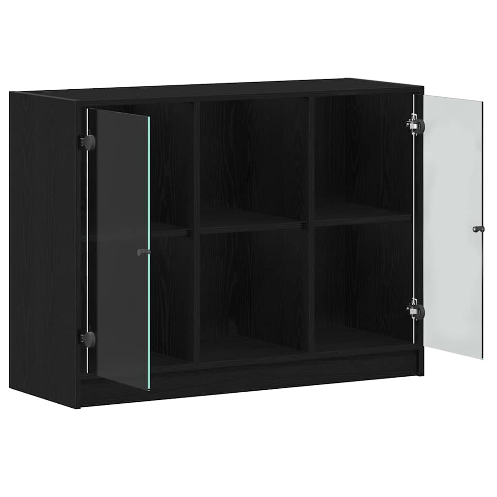 Aparador Roble Negro 100 x 37 x 75.5 cm