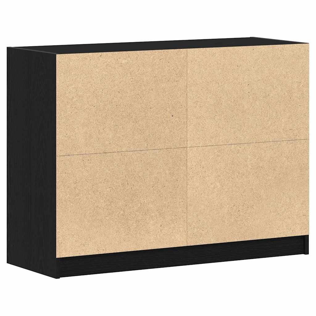 Aparador Roble Negro 100 x 37 x 75.5 cm