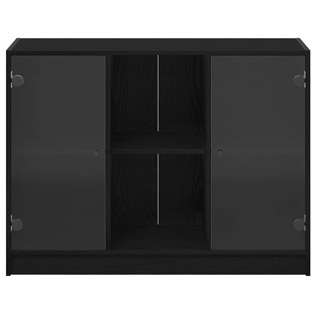 Aparador Roble Negro 100 x 37 x 75.5 cm