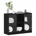 Aparador Roble Negro 100 x 37 x 75.5 cm