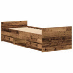 Estructura de cama con cabecera Madera Vieja 193 x 78 x 50 cm