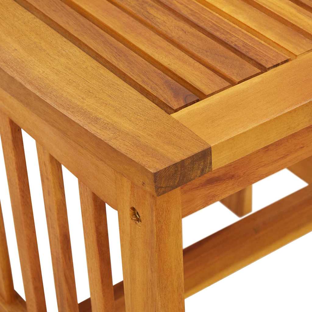 Mesa lateral Aceite Natural Madera de Acacia Sólida