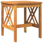 Mesa lateral Marrón Madera maciza de Acacia