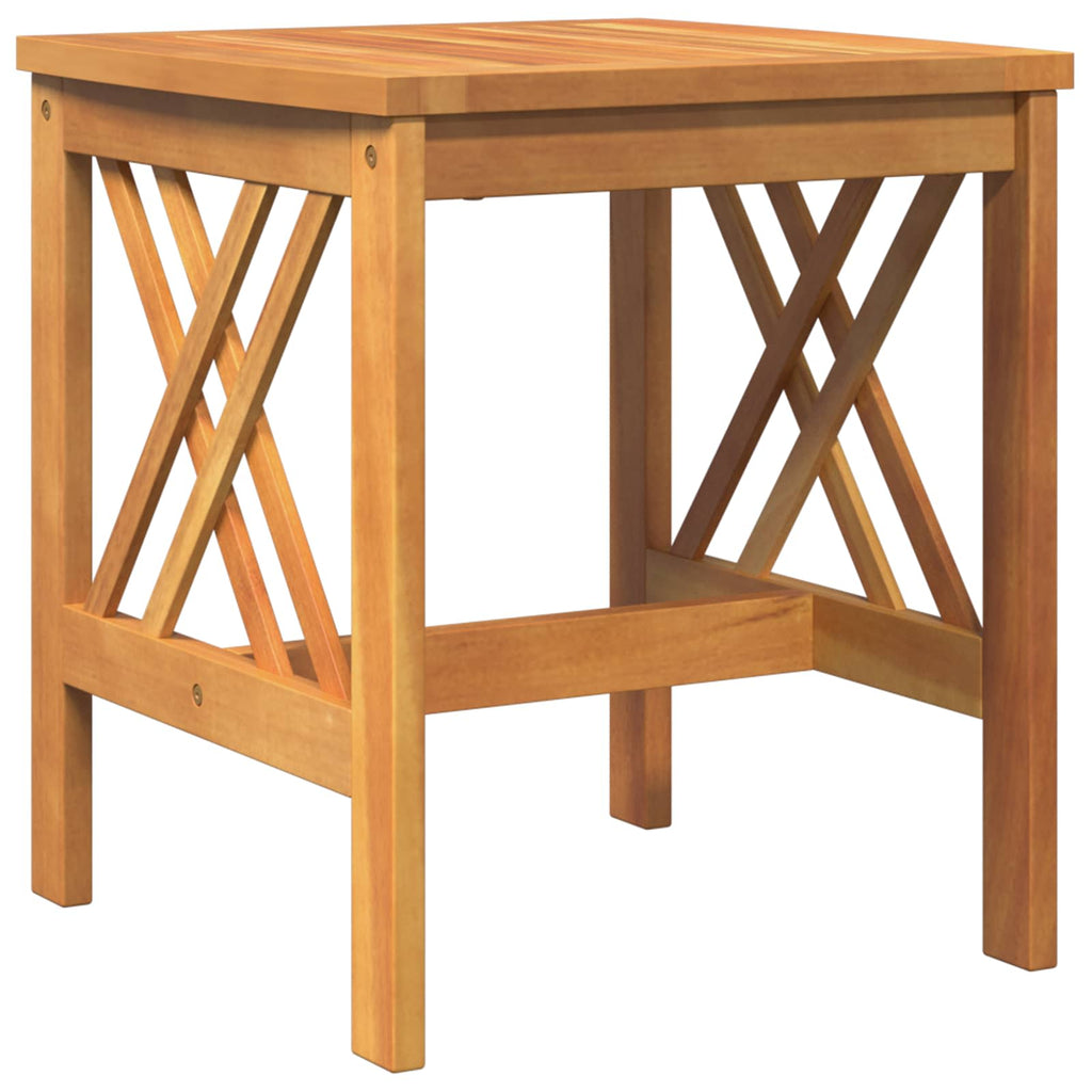 Mesa lateral Marrón Madera maciza de Acacia