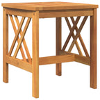 Mesa lateral Marrón Madera maciza de Acacia