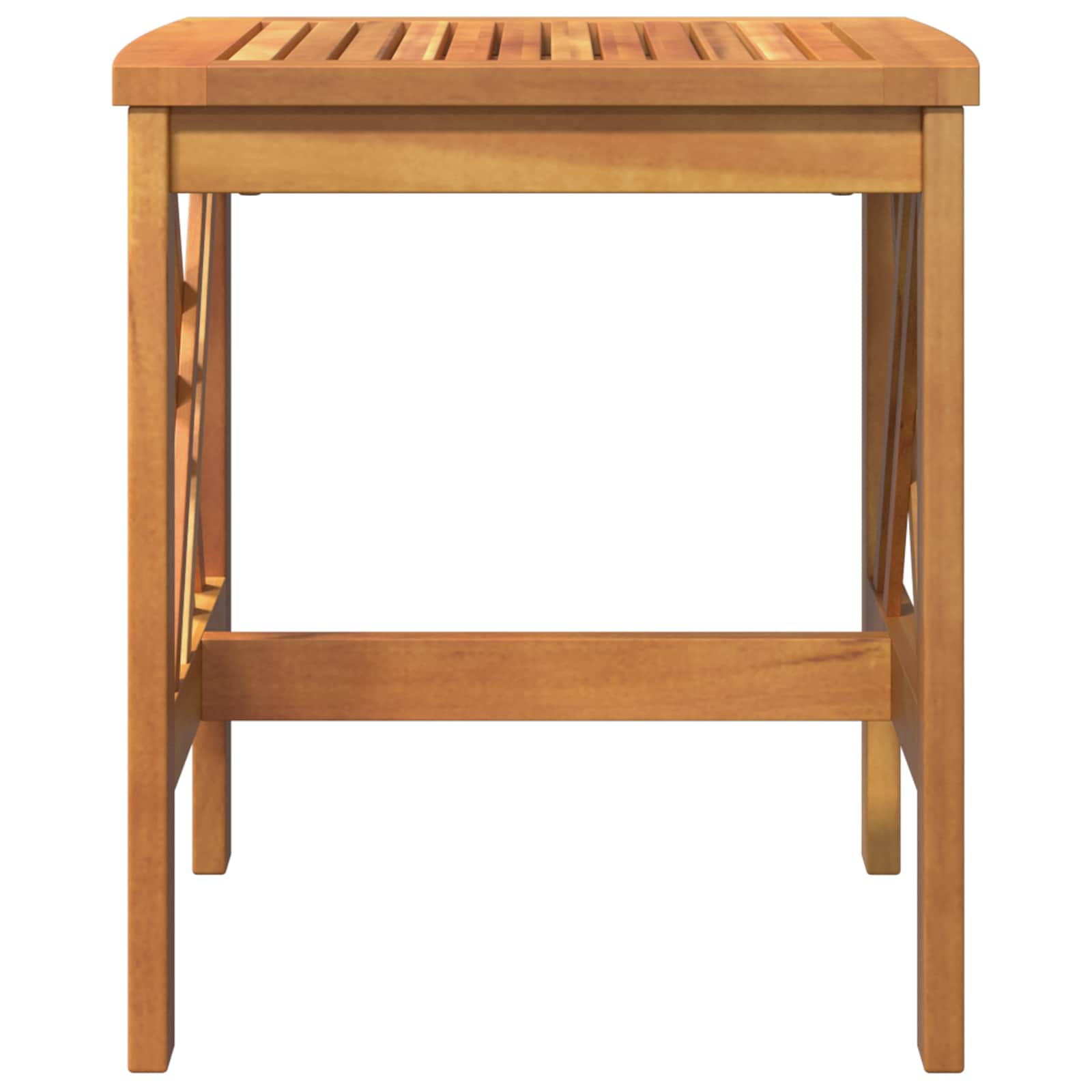 Mesa lateral Marrón Madera maciza de Acacia