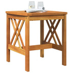 Mesa lateral Marrón Madera maciza de Acacia