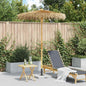 Chapéu de Sol Tiki com Cobertura de Folha de Bananeira em Bambu de 150 cm